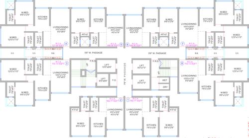  grand-maison Grand Maison Tower 2 Cluster Plan From 8th To 33th Floor