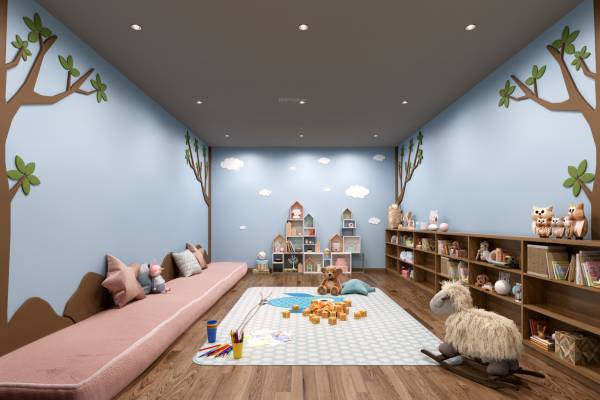 Children's play area space Children's play area