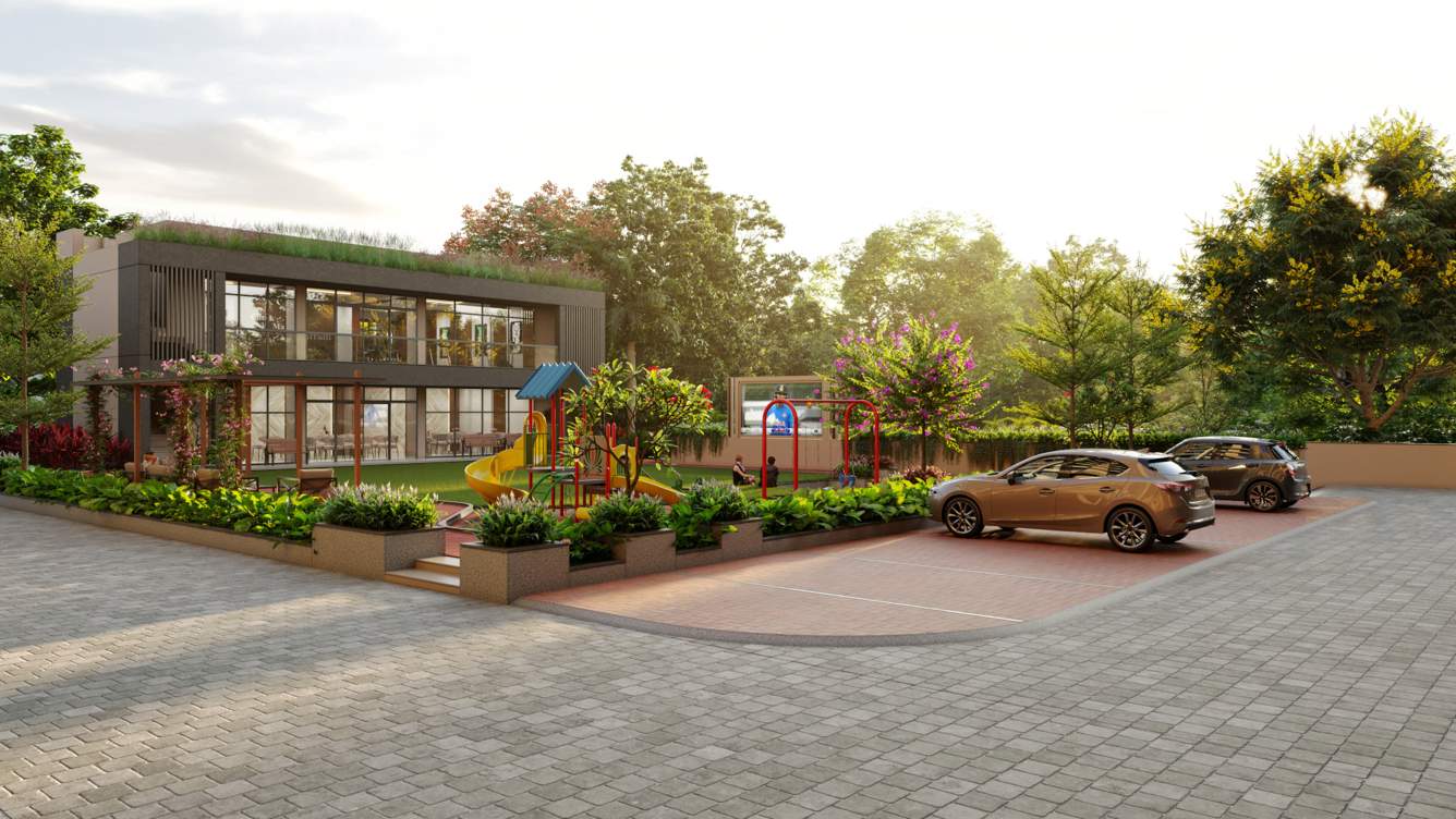 space Landscape Garden and Tree Planting