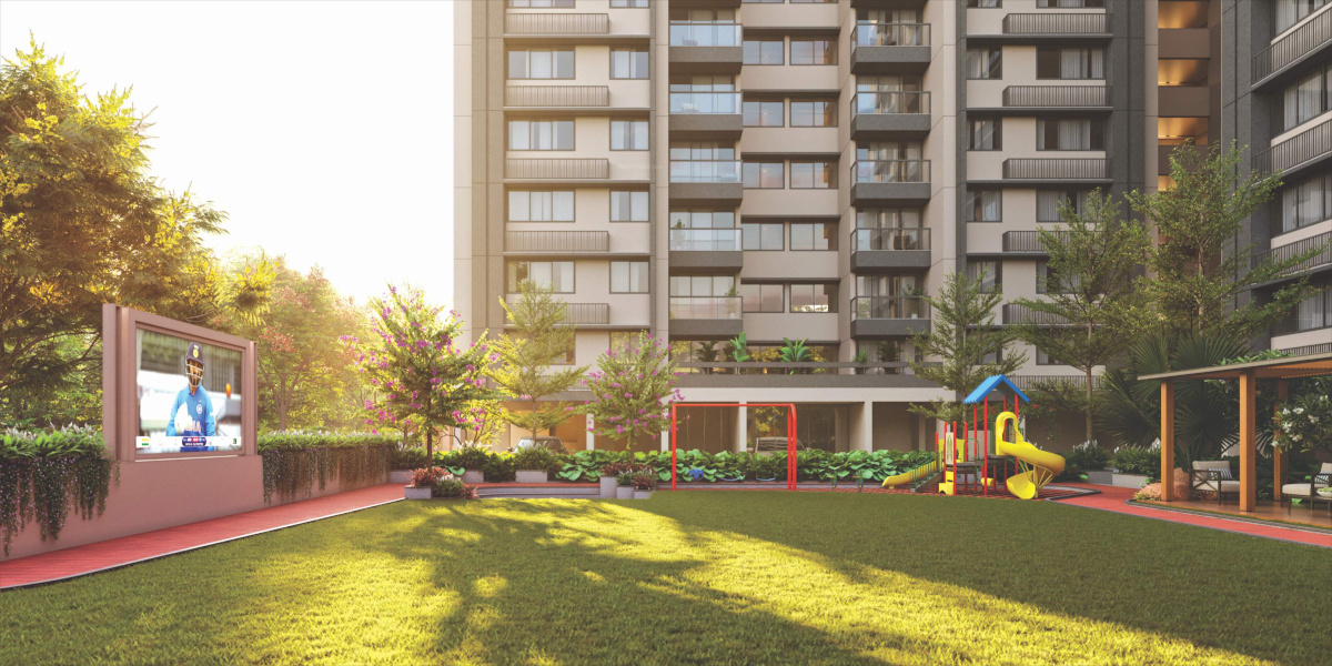 space Landscape Garden and Tree Planting