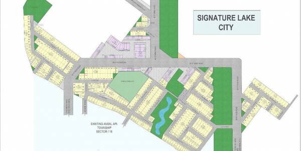 masterPlan of Signature Lake City
