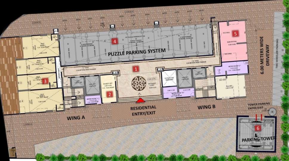  flower residency Master Plan