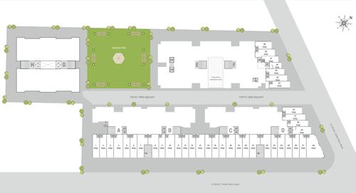  shree-siddheshwar-hometown Block A, B, C, D, E, F, G & H Cluster Plan For Ground Floor