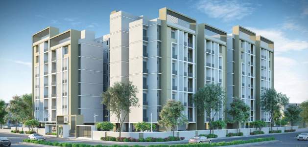  bhavan residency tower a to e Elevation