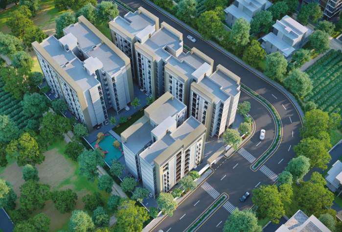  bhavan residency tower a to e Elevation