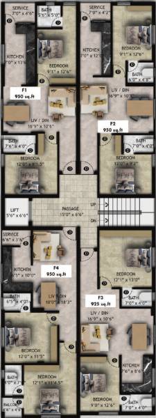  velar Velar Cluster Plan For 1st Floor
