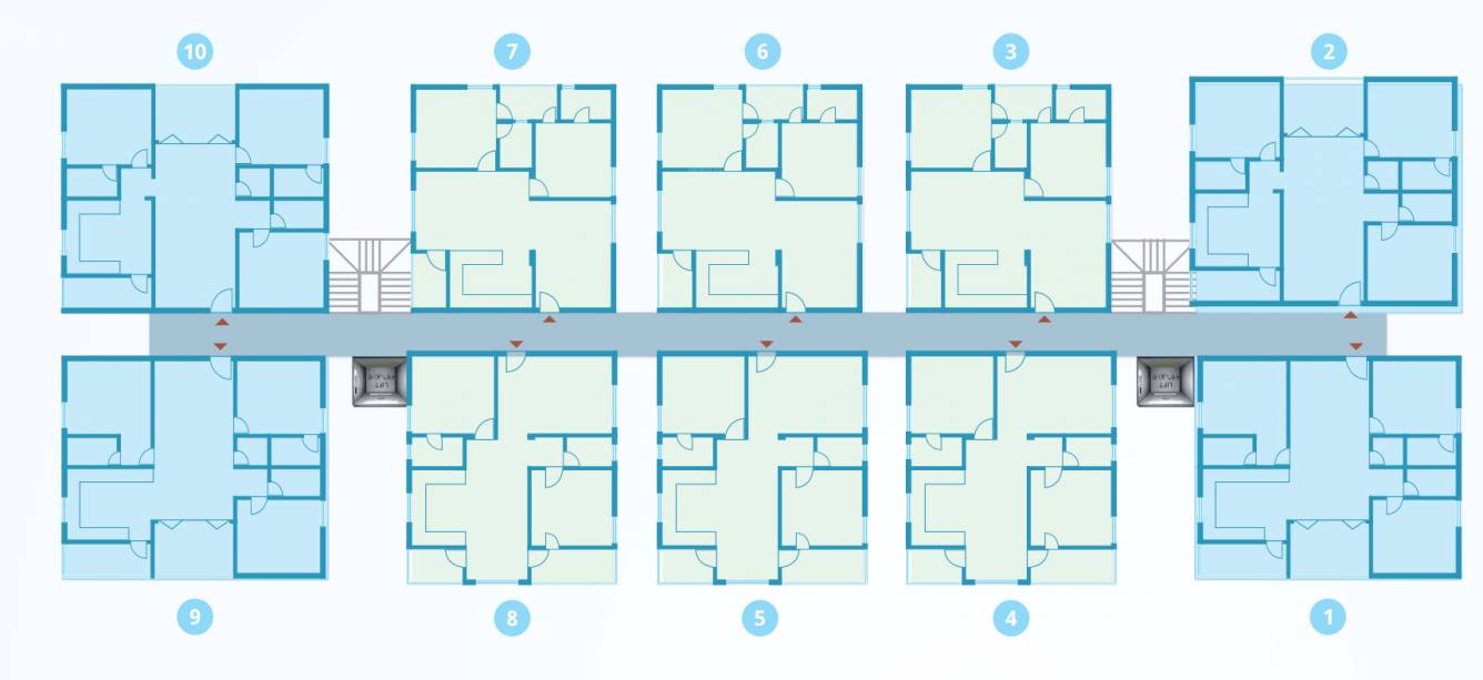  krishna heights Cluster Plan