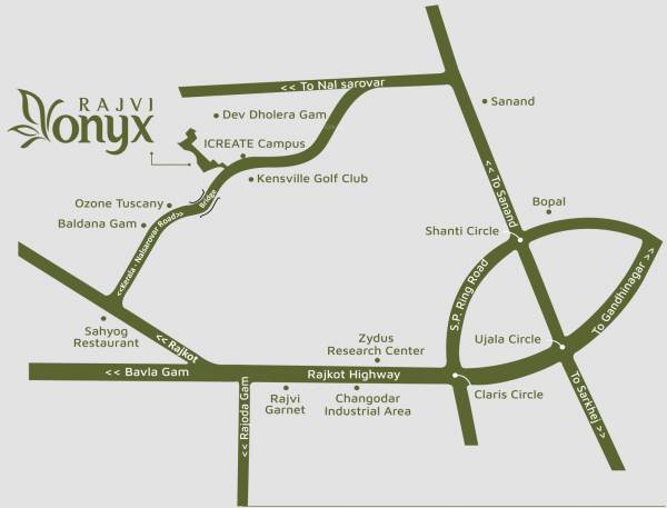  rajvi-onyx Location Plan