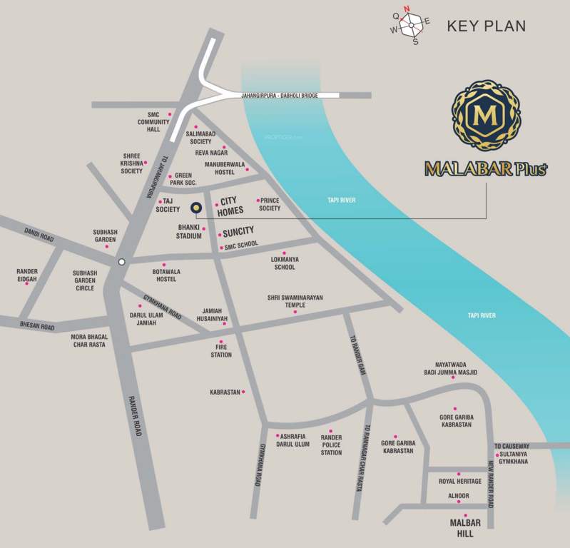  malabar plus Location Plan