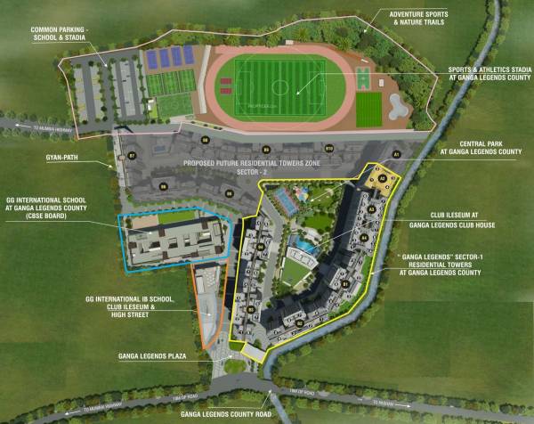  ganga-legend-building-b6 Master Plan