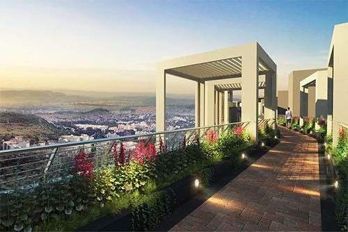  ganga legend building b6 Flower Garden