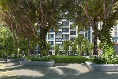  ganga legend building b6 Landscape Garden and Tree Planting