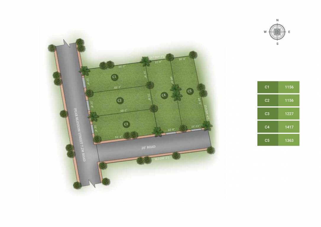  platina extension Layout Plan
