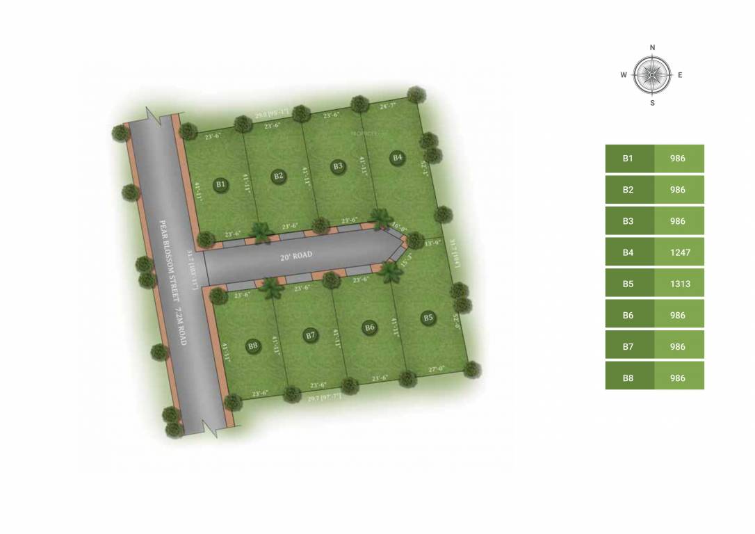  platina extension Layout Plan