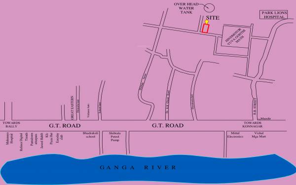  ganapati-apartment Location Plan