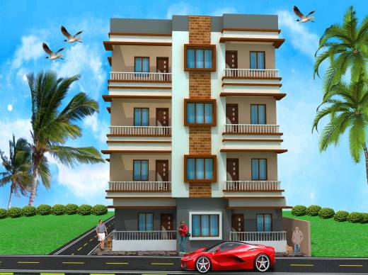 ganapati-apartment Elevation Elevation