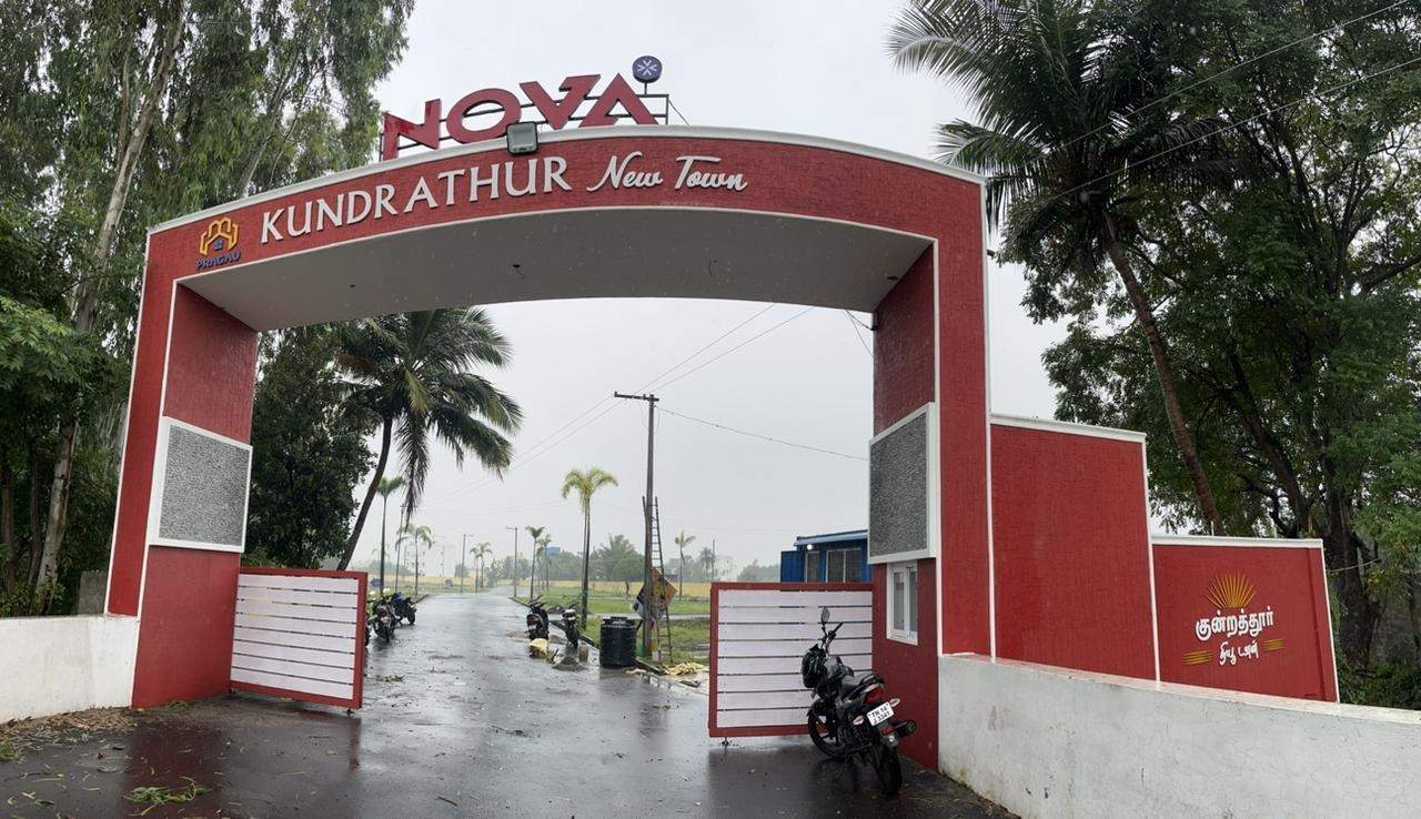  kundrathur new town Plot