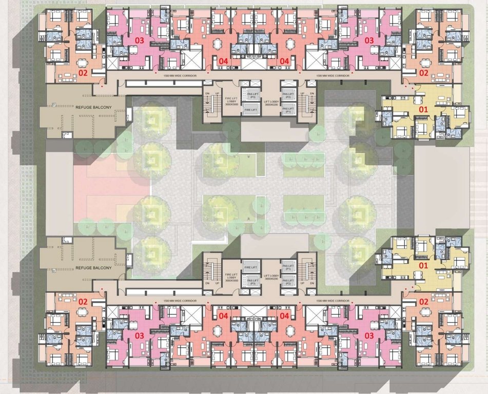  aspera Wing A Cluster Plan