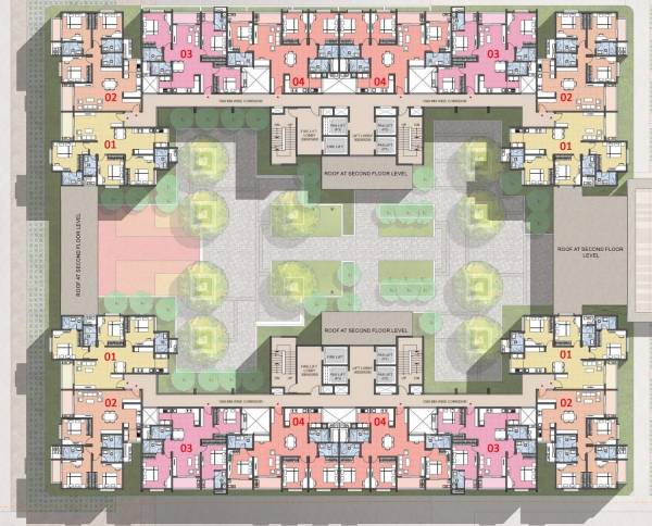  aspera Wing A Cluster Plan for 2nd Floor