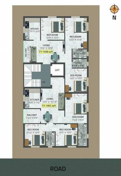  atlantis Atlantis Cluster Plan for 1st Floor