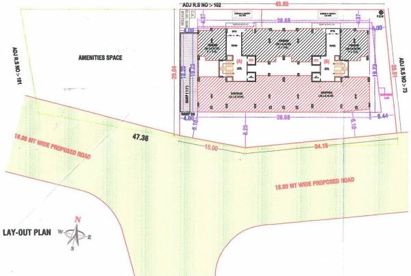  karunesh-homes Layout Plan