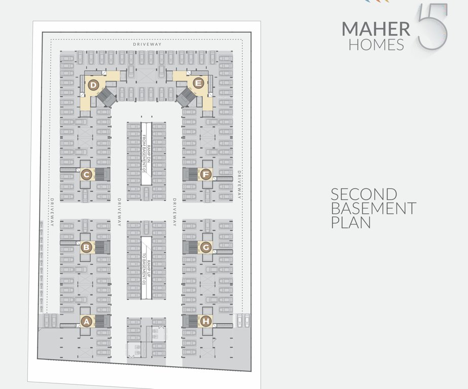  maher homes 5 Block A To H Cluster Plan For 2nd Floor
