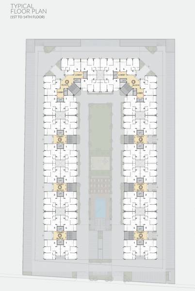 Block A To H Cluster Plan For Typical Floor maher-homes-5 Block A To H Cluster Plan For Typical Floor