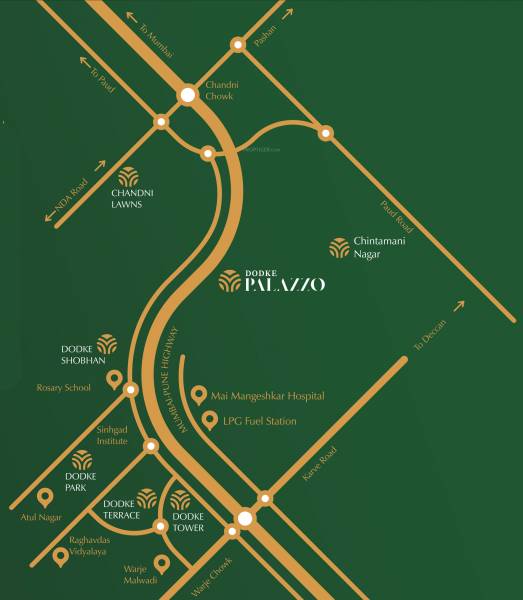  palazzo Location Plan