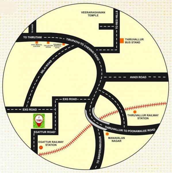  j-town Location Plan