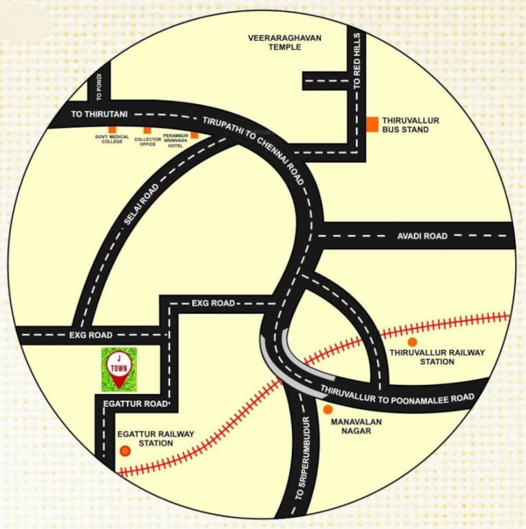  j town Location Plan