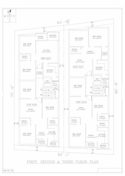  mithun-homes Block B Cluster Plan