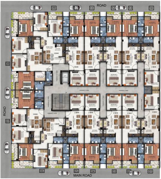Krystal Homes 2 Typical Cluster Plan krystal-homes-2 Krystal Homes 2 Typical Cluster Plan