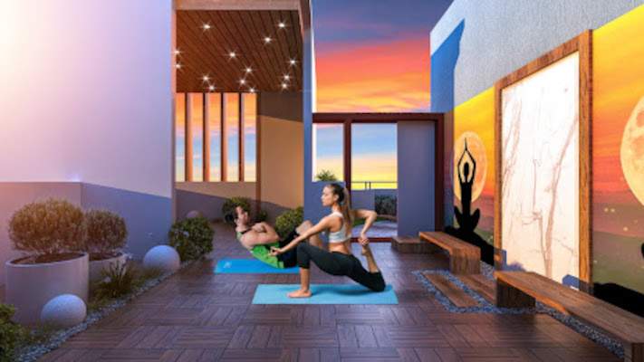  infinia Yoga/ Meditation Area