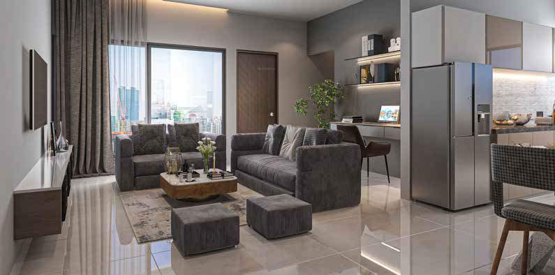  infinia grande Living Area