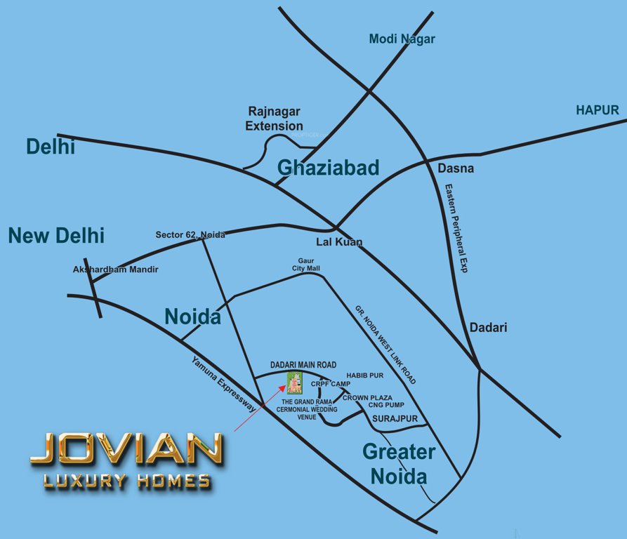 luxury homes Location Plan