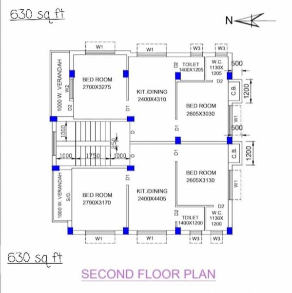  bonolata Bonolata Cluster Plan for 2nd Floor