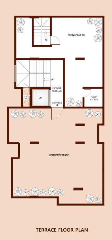  pallacio Pallacio Cluster Plan For Terrace Floor