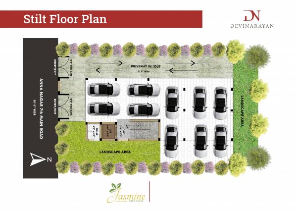  jasmine Jasmine Cluster Plan For Ground Floor