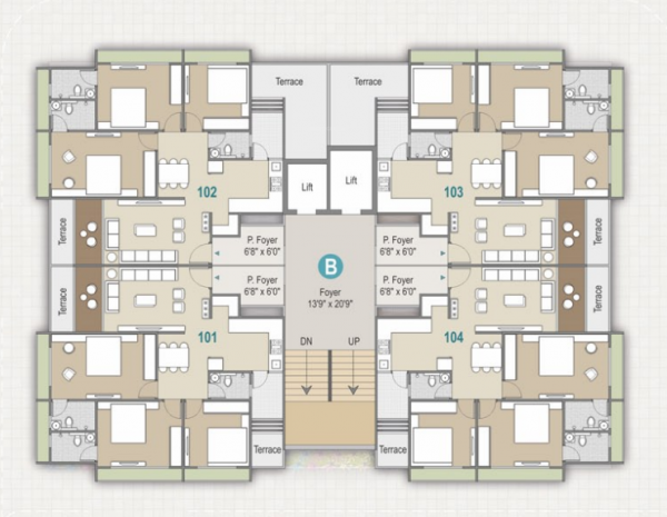 pratham B Cluster Plan
