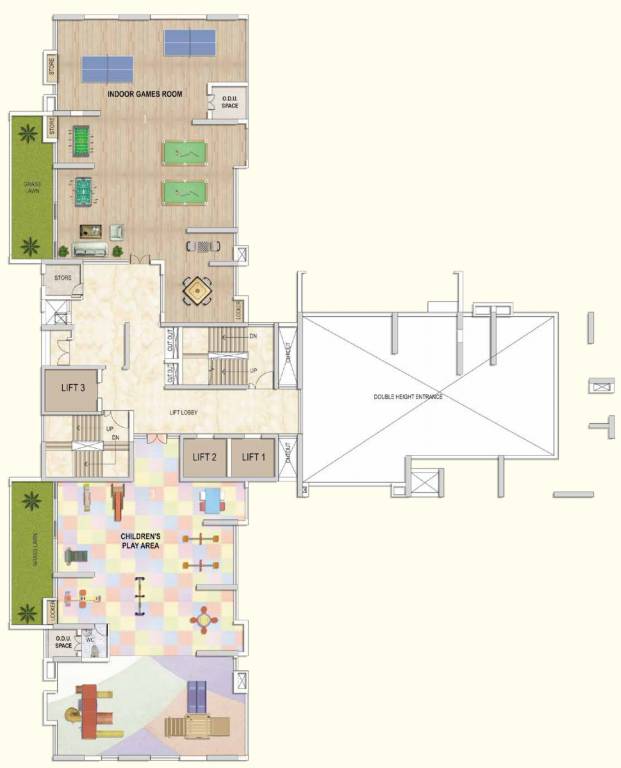  anantmani Mahadeva 1st floor Cluster Plan