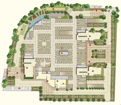 Sadashiva And Mahadeva Ground Floor Cluster Plan anantmani Sadashiva And Mahadeva Ground Floor Cluster Plan