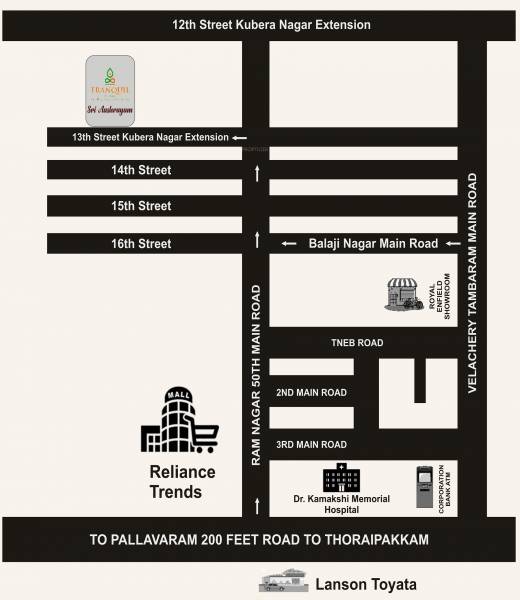  sri-aashrayam Location Plan