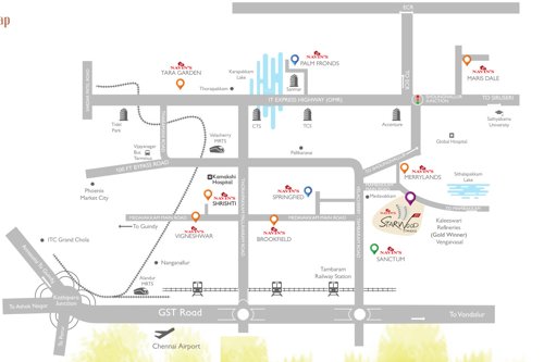  starwood-towers-phase-iii Location Plan