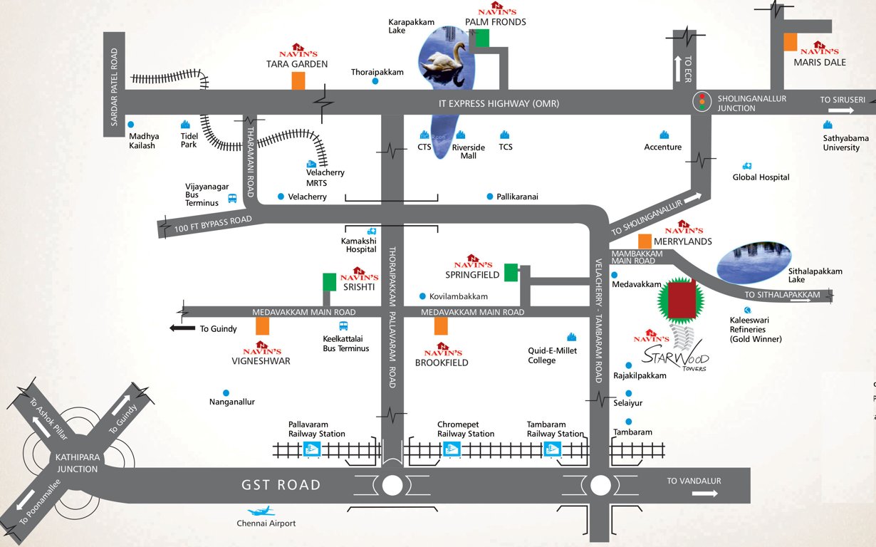  starwood towers phase iii Location Plan