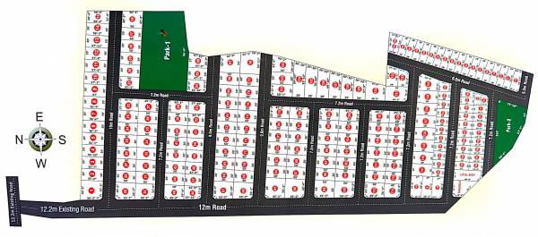 Layout Plan supreme-garden Layout Plan