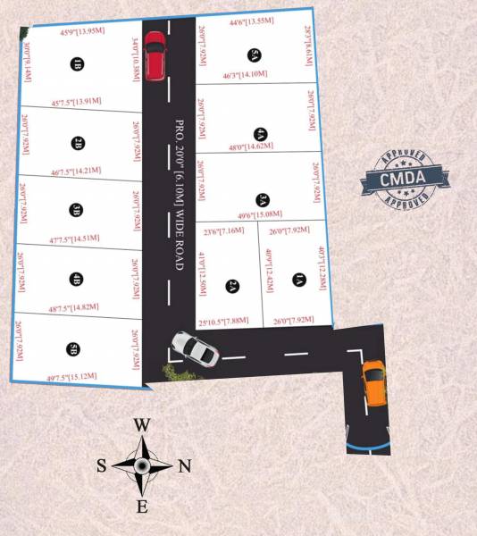  kp-breeze-luxury-residential-plots Layout Plan