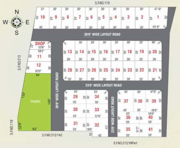 Layout Plan sa-garden Layout Plan