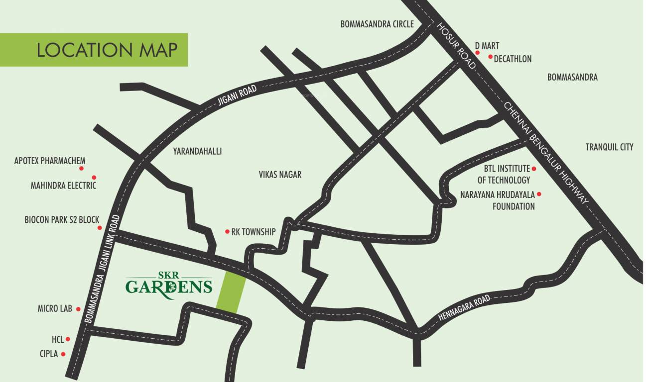  gardens Location Plan