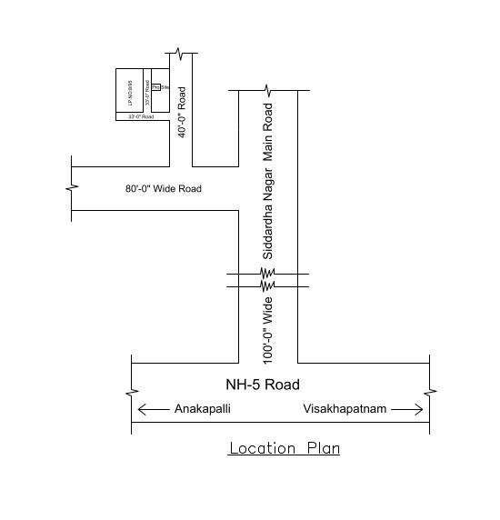  krishna bhaskar enclave Location Plan