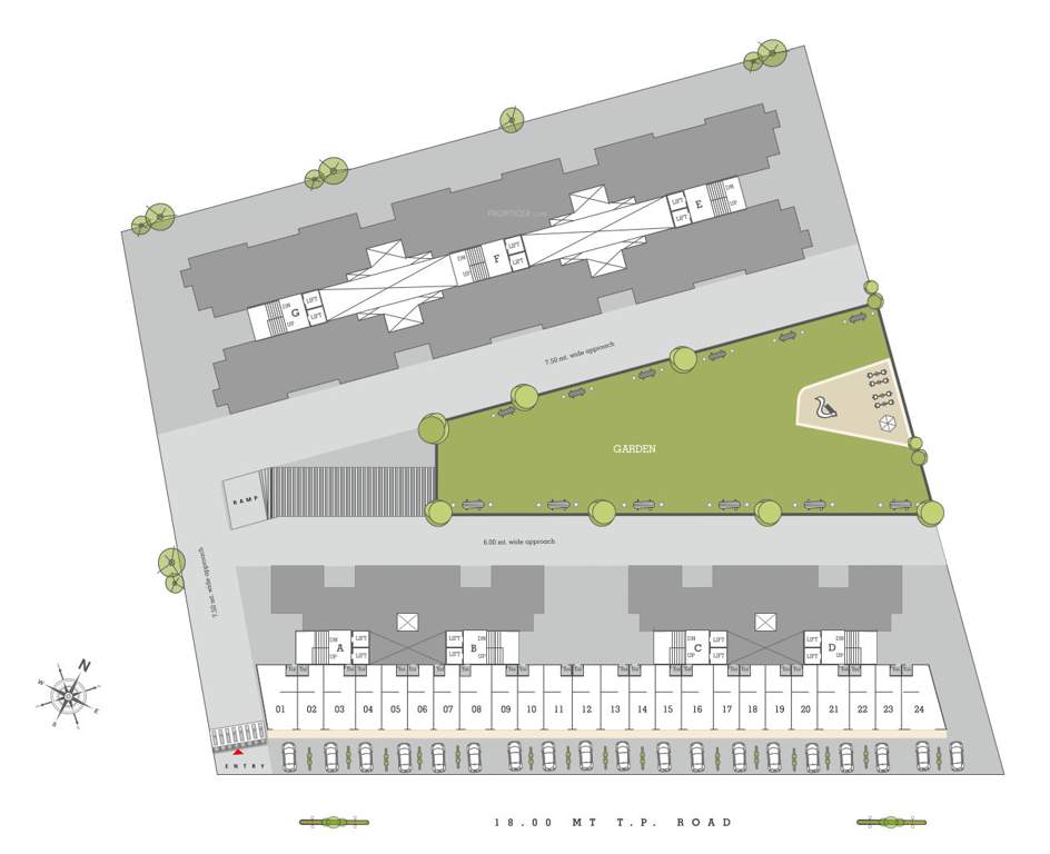  shree siddheshwar highwing Block  A,B,C,D,E,F,G Cluster Plan